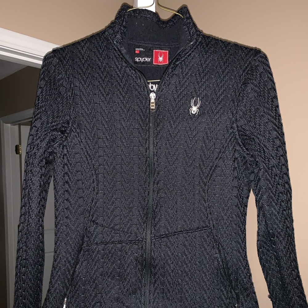 Spyder Co full zip sweater